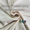 * ARIANE / couche plate en French Terry - Sur commande - IVOIRE