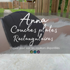 ANNA / Couches plates Rectangulaires - PAP (Prête à partir)