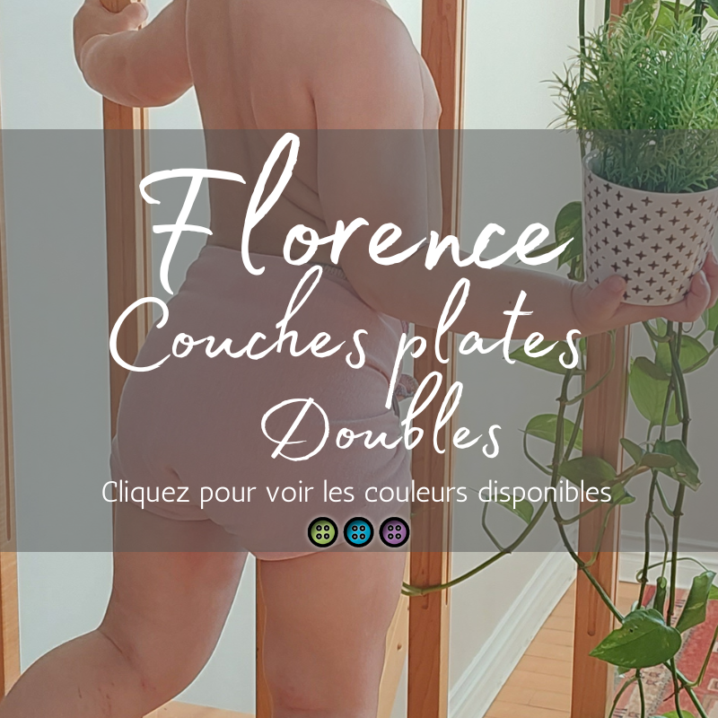 FLORENCE / Couches plates Doubles - PAP (Prête à partir)