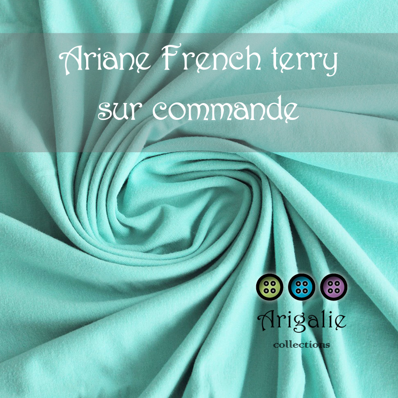 * ARIANE / couche plate en French Terry - Sur commande - SPLASH