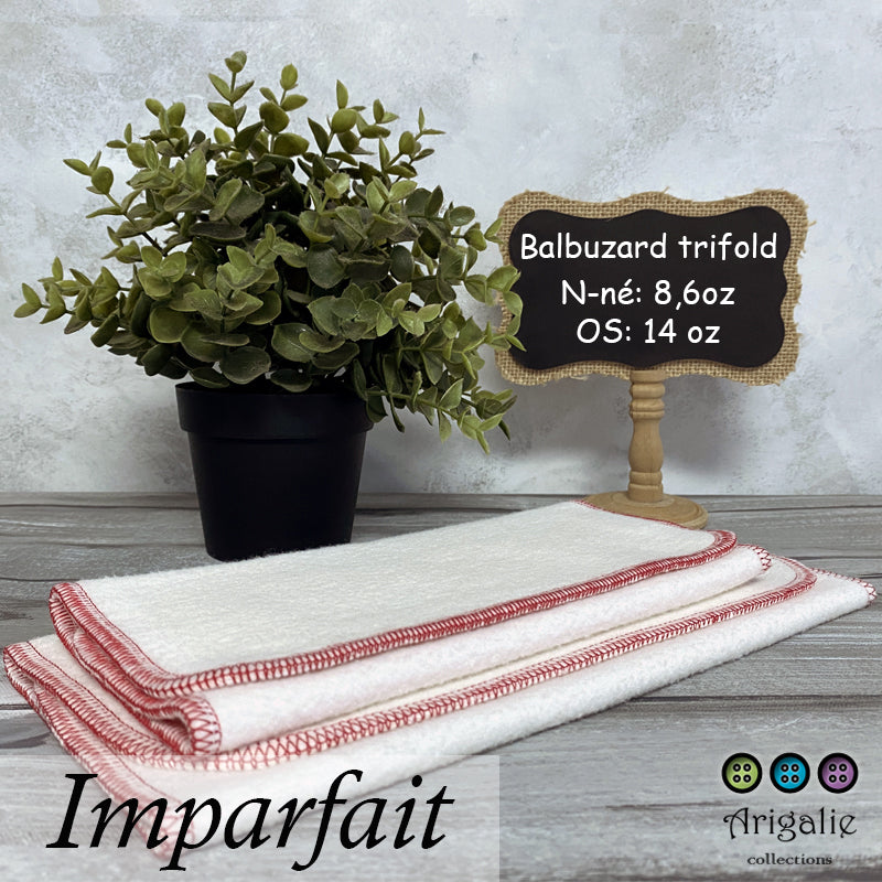 IMPARFAIT - Balbuzard 6(lange couche lavable)
